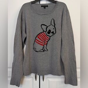Banana Republic French Bulldog Sweater - Size XL